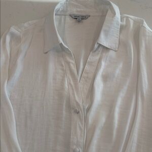 Naked Zebra Classic White Button Down Shirt